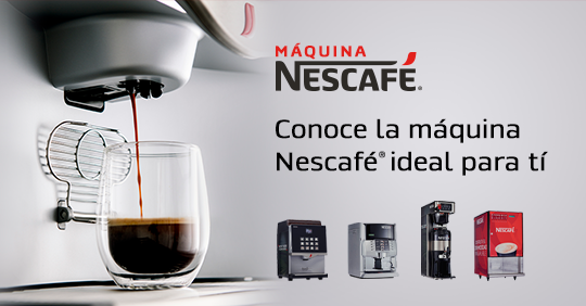 Nescafé® Combi Máquina Café en Grano